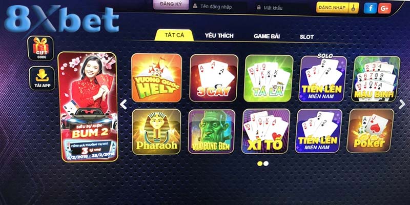 Chiến lược chơi game bài hiệu quả tại 8xbet